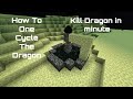 How To One Cycle The Dragon in Bedrock Edition