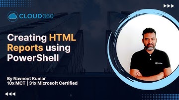 Create HTML Reports using PowerShell