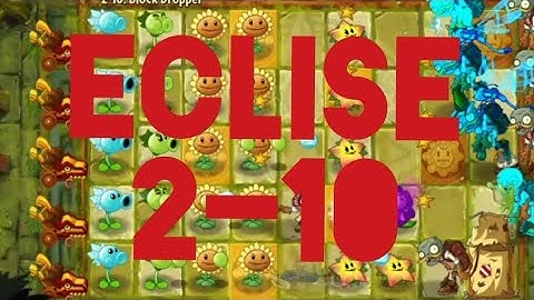 Pvz2 Eclise 2-10 Block Dropper