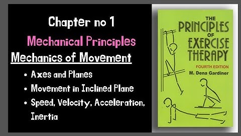 Mechanics of Movements |Mechanical principles |Kinesiology Chapter 1 part 4
