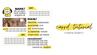 simple BT21 themed carrd tutorial — © owner screenshot 4