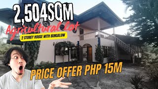 2,504Sqm Farm Lot With 2 Storey House and Bungalow @ Indang Cavite Titled