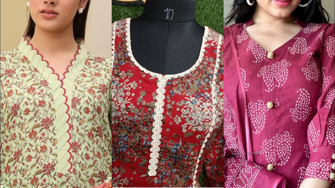 ? Chic & Modern | Trendy Neck Designs for Every Outfit - YouTube