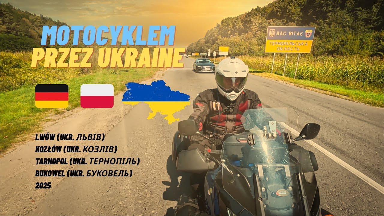 Ukraina motocyklem 2025 🏍️ Lwów Tarnopol Kozłów Bukovel - мотоциклі Бамберг Львів Тернопіль Козлів