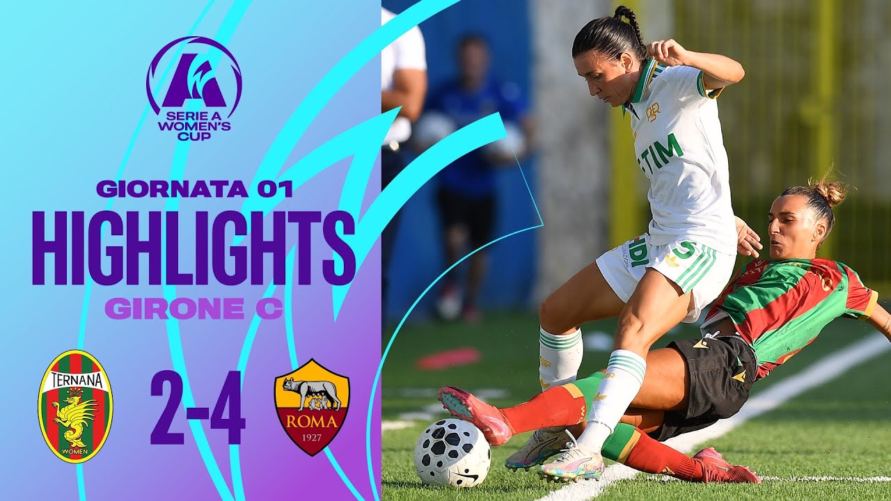 Ternana W.-Roma 2-4 | Doppia Pilgrim nel poker giallorosso alla Ternana | #SerieAWomenscup