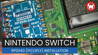 Nintendo Switch RP2040 (PicoFly) V2 Mod Chip Installation
