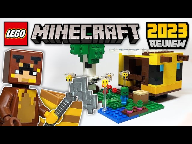 LEGO Minecraft the Bee Cottage (21241) - 2023 EARLY Set Review 