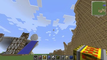 Minecraft Instant Massive Structures Mod Review!