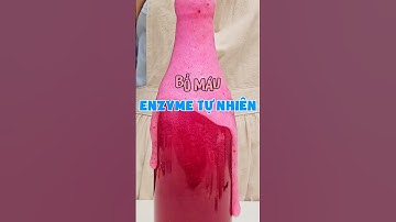 Nước enzyme tự nhiên bổ máu tốt cho sức khoẻ