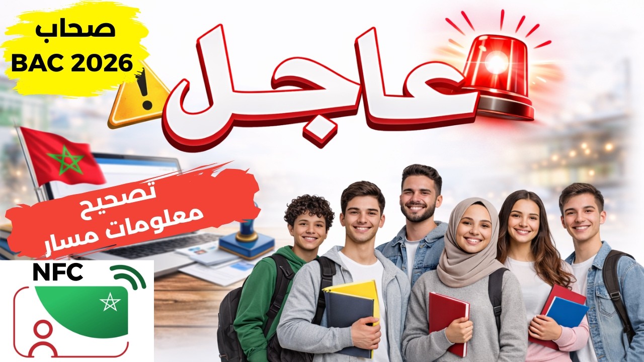 🚨 عاجل تلاميذ الباك 2026 | فتح تدقيق المعطيات والمصادقة عبر متمدرس