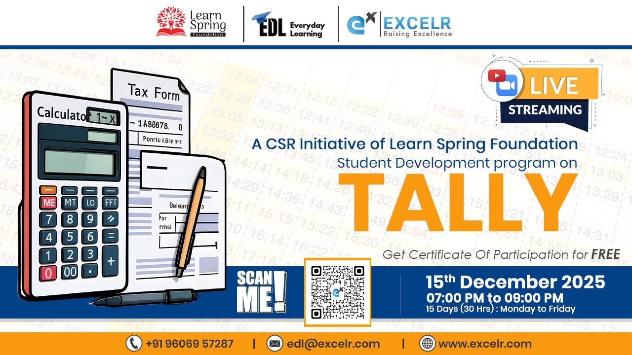 Student Development Program on  Tally - Day 14