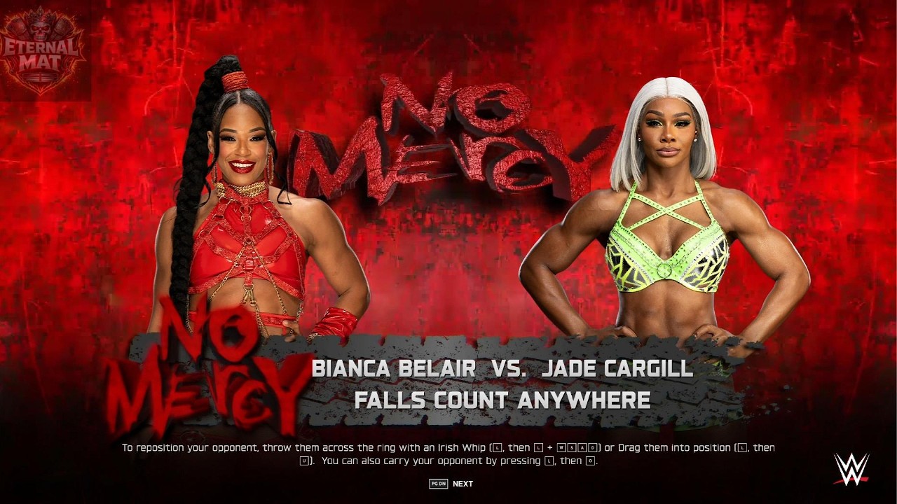 Bianca Belair vs Jade Cargill | Falls Count Anywher