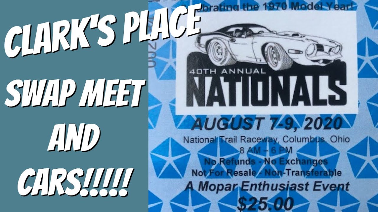 40th Annual Mopar Nationals HUGE Swap Meet and Cars Explored YouTube