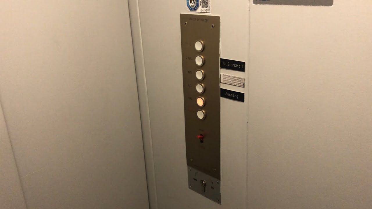 Original 1974 Füller & Knörzer Elevator at Kornwestheim, Germany