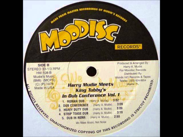 Harry Mudie meets King Tubby's - Roman Dub - YouTube