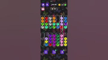 Ball Sort Master Level 885 #ballsortmaster #ballsortmastersolution #puzzlegame #gaming #games