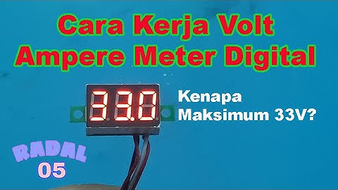 Cara kerja Volt Meter Digital - dsn-dvm-368 schematic volt ampere