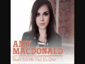 Amy Macdonald - Don't Tell Me It's Over [Single] - Town Called Malice