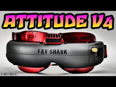 FATSHARK ATTITUDE V4 Goggles Anniversary Edition - Unboxing, Setup, DVR Footage & First Impressions