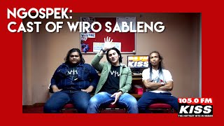 Vino G Bastian, Yayan Ruhian & Fariz Alfarazi di Ospek di Kiss Fm Medan