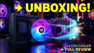 cheap but efficient DARKFLASH L6 CPU COOLER unboxing and review #pc #trend #viral #gaming