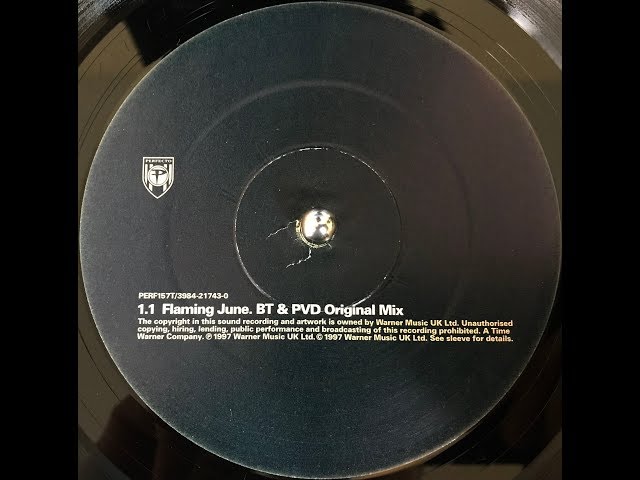 BT - Flaming June (BT & PvD Remix) 