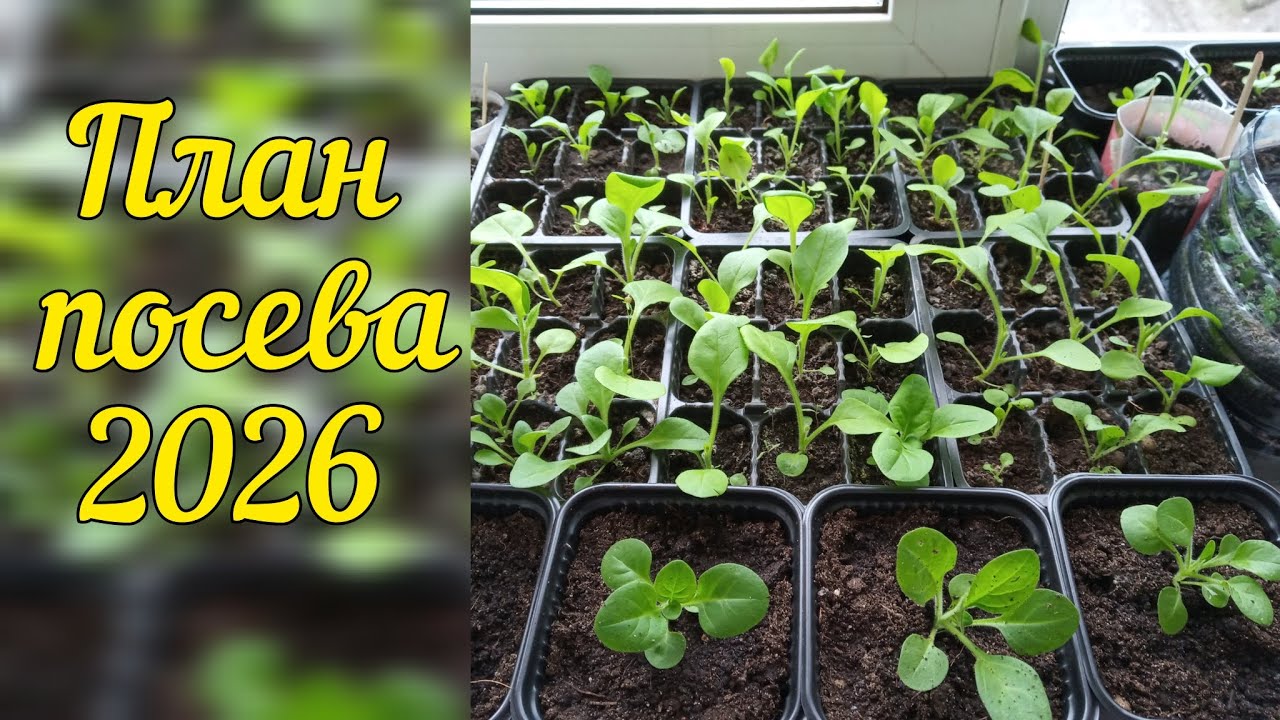 План посева семян на 2026 год
