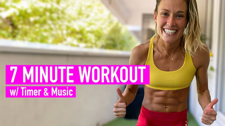The 7 Minute Workout | 7 Minute Timer & Music | Cy...