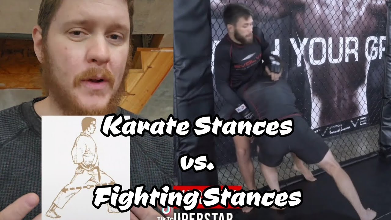 Karate Stances vs. Fighting Stances YouTube