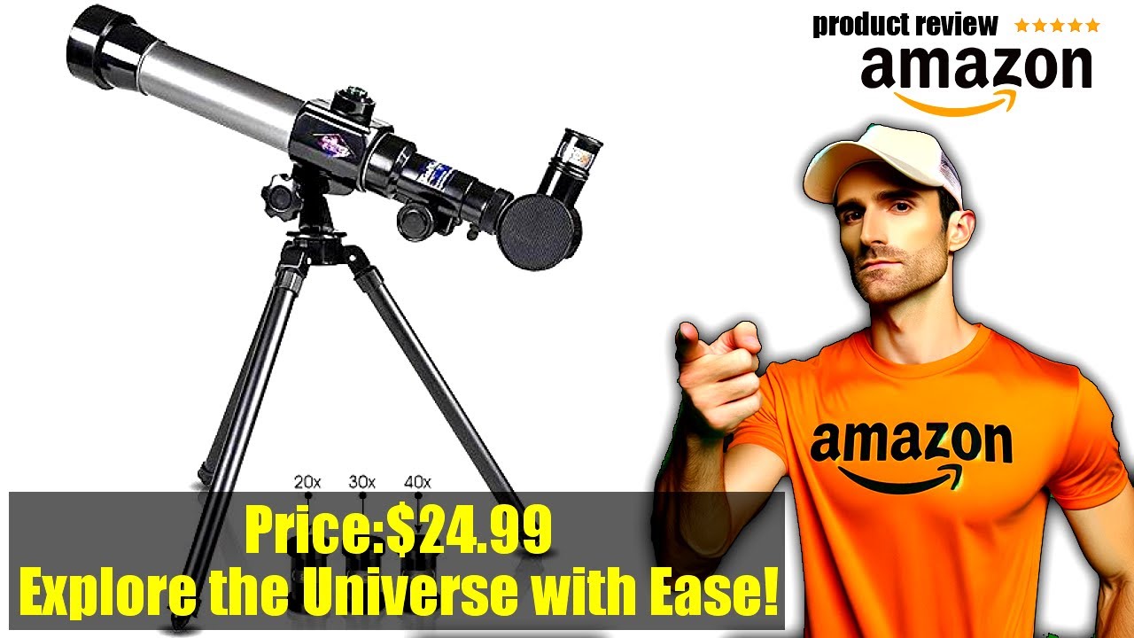 Buy ArtCreativity Telescope for Starters - Includes Tripod Stand and 20x, 30x, 40x Eyepieces -