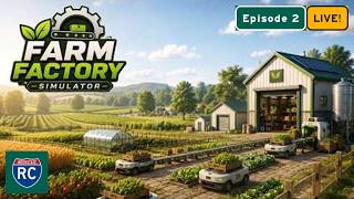 Our Automated Farming Journey Continues!  Farm Factory Simulator Live! - Episode 2 screenshot 5