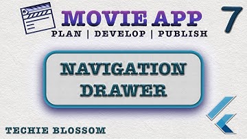 Complete Flutter App Course | Flutter Tutorial for Beginners | Navigation Drawer (7)