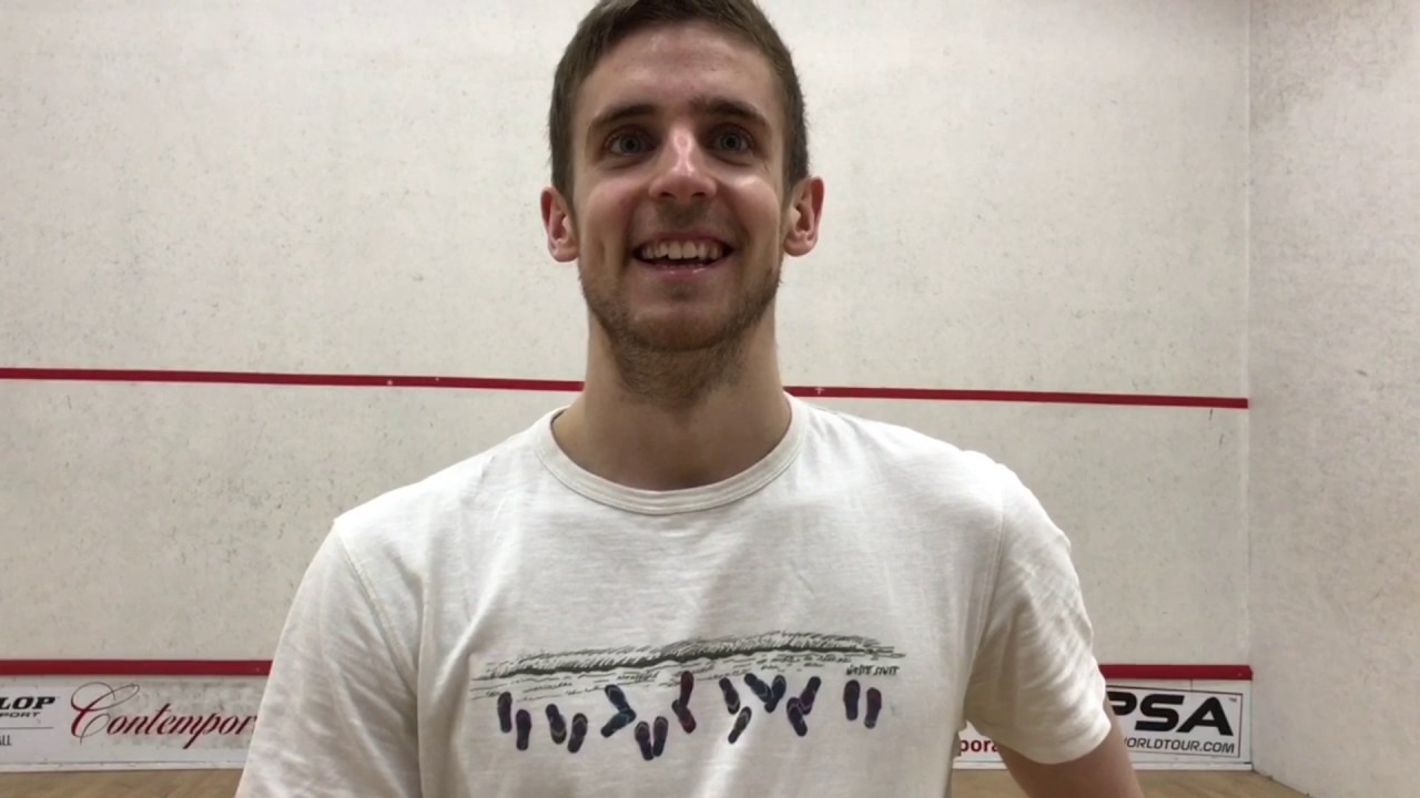 ITV Adam Murrills vainqueur de sa demi-finale de l'Open international d'Angers squash recipes
