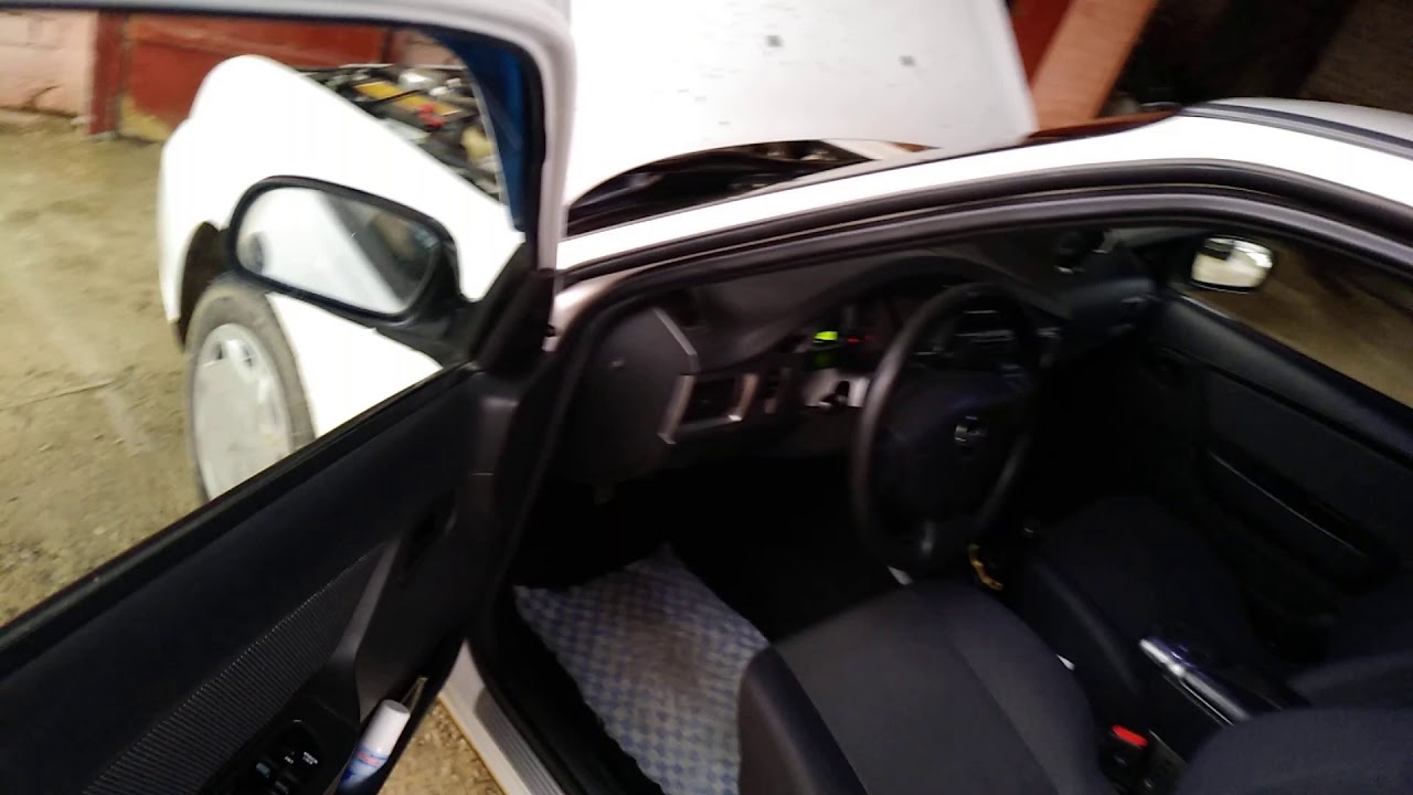 Дэу нексия масло ZIC 5w40 синтетика - YouTube