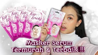 Bye Kulit Kusam, Kering, Noda Hitam & Bekas Jerawat 😜 ! | Fair & Lovely Masker Serum Vita Glow !