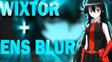 Twixtor + Lens blur! || After effects tutorial || AMV