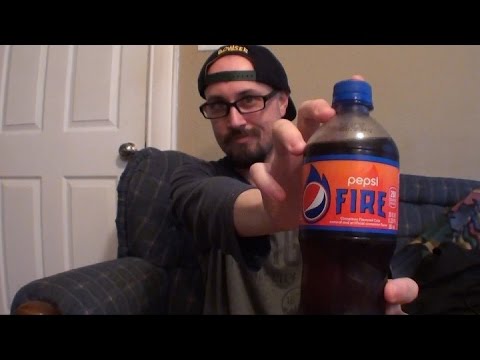 Brad Tries Pepsi Fire