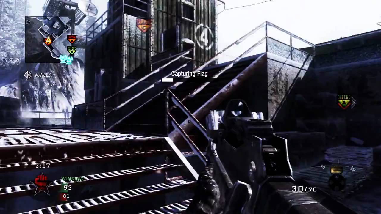 Black Ops : Gamebattles 3v3 MLG Variant Domination Summit 2nd Side