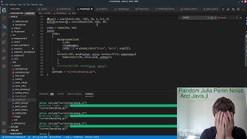 Working on Javis.jl #JuliaLang