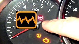 Multi Function Warning Light Zig Zag From Service Mode On Dacia Logan 2