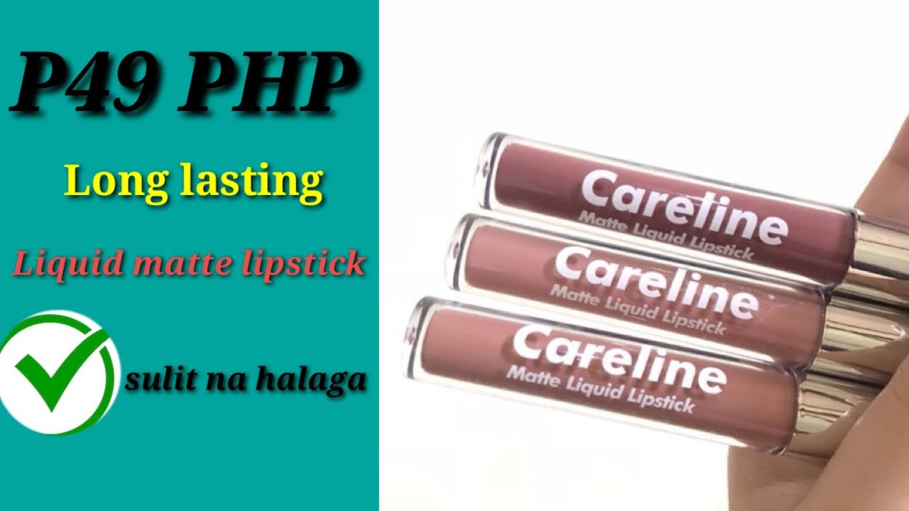 P49 PESOS CARELINE LIQUID MATTE LIPSTICK
