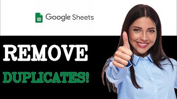 How To Delete Or Remove Duplicates In Google Sheets Tutorial (2025)