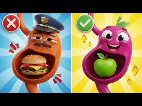Healthy Food and Healthy Food | Kids Songs and Nursery Rhymes | Pit & Penny Tales
