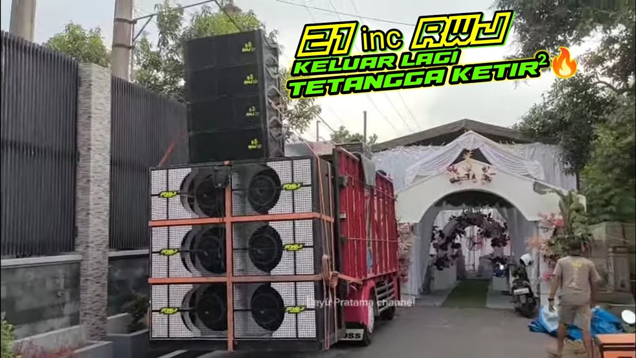 RWJ AUDIO ‼️ 21inc keluar lagi 🔥 bikin ketir² sekitar semua kaca di lakban