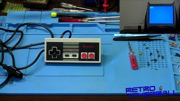 Repairs 014 - NES Controller with a bad Shift Register Chip