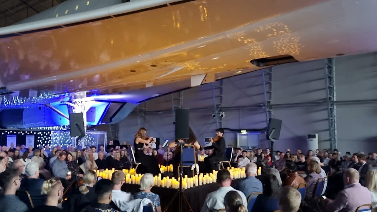 String Infusion James Bond Theme Candlelight String Quartet playing