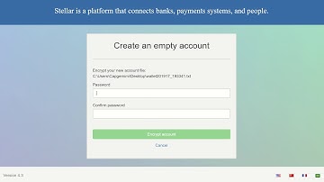 Foxlet Desktop Wallet  (XLM)- 5 Minute Wallet Setup