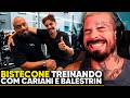 MELHORES MOMENTOS do BISTECONE treinando com CARIANI e BALESTRIN