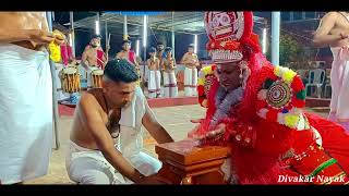 Vishnu Moorthi Theyyam - Kodialbail. Shree Wayanadu Bhagavathi Daivastana