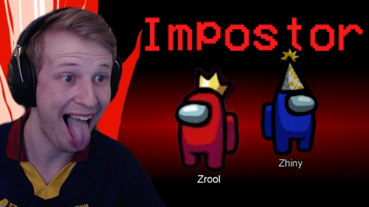 FØRSTE AMONG US GAMES I 2021! *Bliver imposter med Zhiny på hans fødselsdag* | E11 Zrool